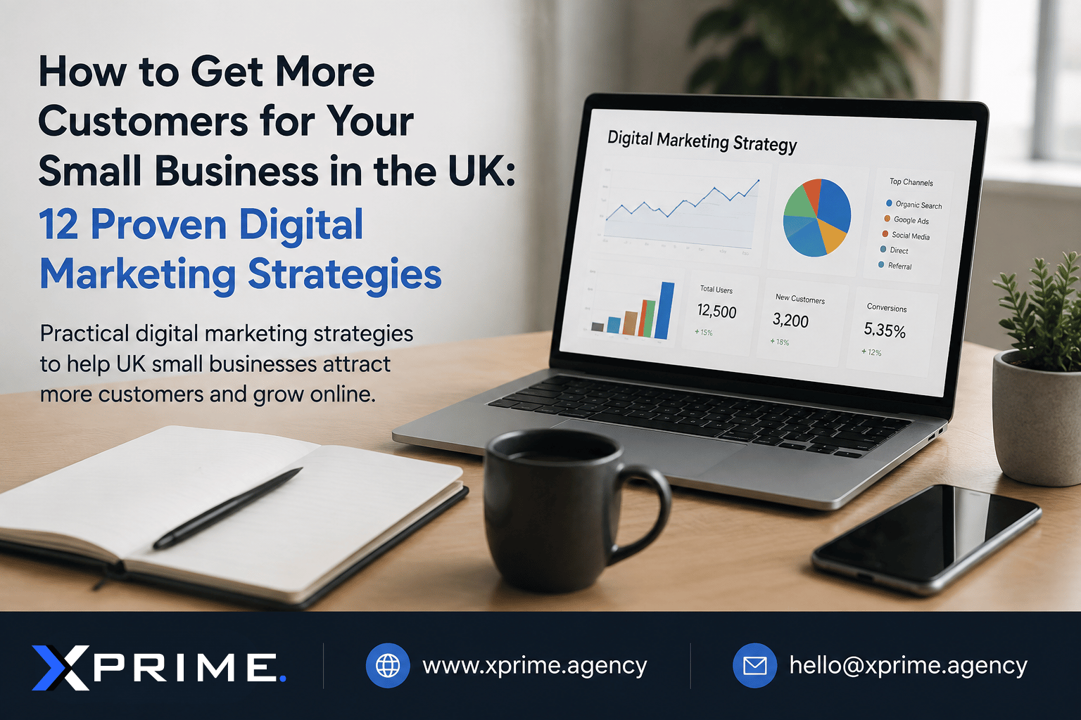How to Get More Customers for Your Small Business UK | XPrime